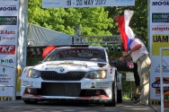 Rallye Český Krumlov: Start soutěže